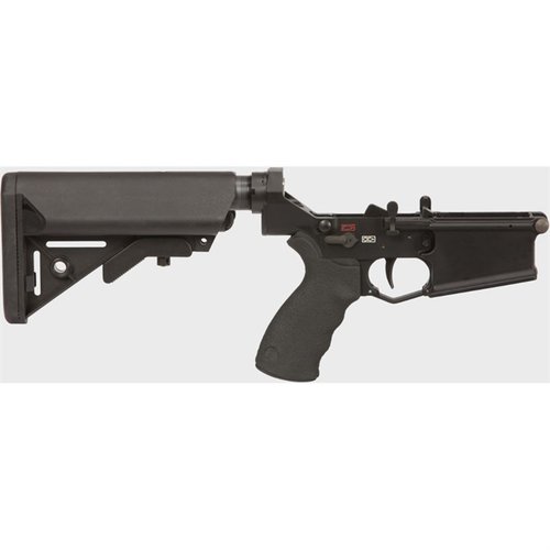 MARS-H SOPMOD komplett underreceiver tilbyr ambidekstrale kontroller, ergonomisk design, to-trinns avtrekker og økt holdbarhet for optimal ytelse.