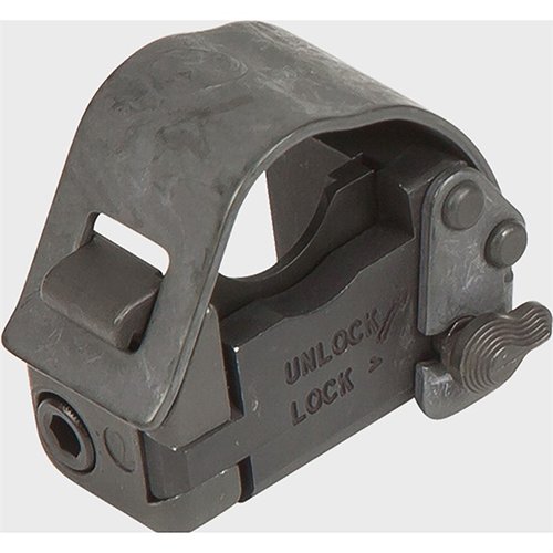 M203 QD MOUNTING BRACKET fra LMT DEFENSE gir en raskt avtakbar løsning for M203, og erstatter behovet for wire tie-fester, kompatibel med 14.5" og 16" løp.