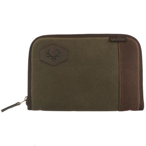 Opplev topp kvalitet med Rawhide Waxed Canvas Pistol Rug; slitesterk, værbestandig, med flanellfôr og polstring for maksimal beskyttelse av ditt våpen.