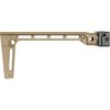 ARM BRACE SIDE FOLDING har et robust sidefoldingssystem i 4140 stål, 5 QD slyngefester, og en ekstremt stiv design som gir maksimal styrke og stabilitet.