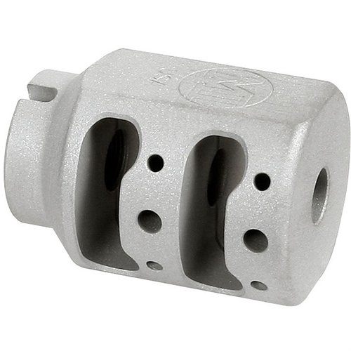 ALPHA TANK BRAKE gir maksimal reduksjon av løpetopp med sitt dual chamber design, laget av 416 Stainless, med livstidsgaranti og flere finishalternativer.