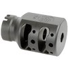 ALPHA TANK BRAKE reduserer munningsvipp med sin dual chamber design, laget av 416 Stainless, tilgjengelig i Blast eller Black Nitride finish, 24MM gjenger.