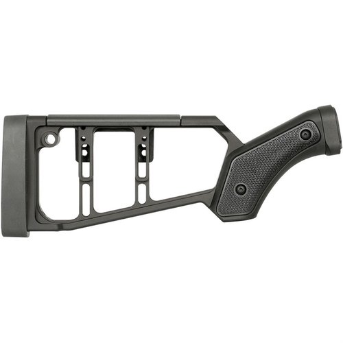 SHOTGUN STOCK FOR REMINGTON 870 gir justerbarhet, komfortabelt grep, ambidekstral design og M-LOK® kompatible spor for tilbehør, alt laget i USA.