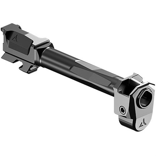 AFTERBURNER + RAMJET for GLOCK 48 gir enestående rekylreduksjon og presisjon, med enkel installasjon og rengjøring takket være INTRA-LOK® systemet.