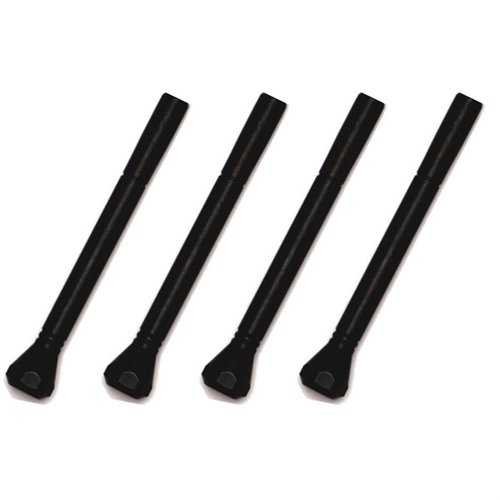 ZERO DIE MANDREL KITS gir presisjon med 17-4PH stål, utskiftbare mandrels for optimal hals-spenning, og inkluderer fire mandrels og en ekstra decap pin.