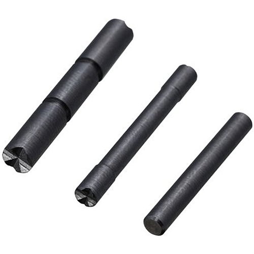 Oppgrader din Glock Gen 3 med TYRANT CNC forbedrede takedown pins i rustfritt stål, tilgjengelig i svart krom eller gull for bedre ytelse og holdbarhet.