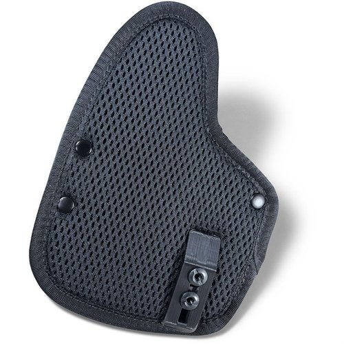OMNICARRY MULTI-FIT hylstre gir universell passform, overlegen retensjon, justerbar plate, og passer over 300 pistoler med sikre Tegris beltefester.