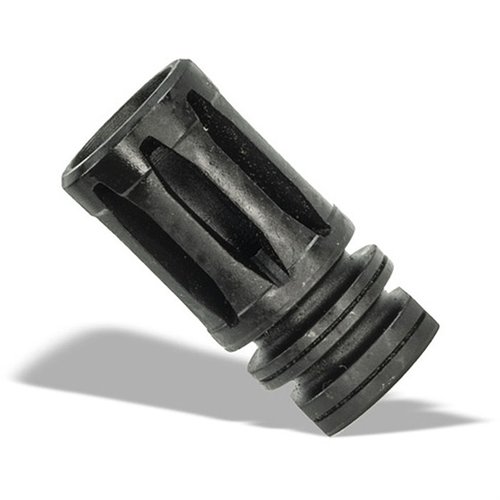 5.56 NATO A2 Birdcage Flash Hider for AR-15 er en klassisk demper med 1/2x28 gjenger, varmebehandlet for holdbarhet og enkel installasjon.