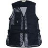 Lett og pustende mesh-vest med justerbare sidetabber, Insert-A-Pad lomme, choke tube lomme og store frontlommer for ammunisjon. Tilgjengelig for LH og RH.