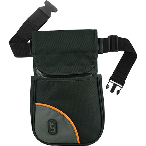 BOB ALLEN CLUB SERIES Divided Shell Pouch med belte gir holdbarhet med lett Ripstop Nylon, to rom for haglepatroner og justerbart webbelte fra 26"-50".