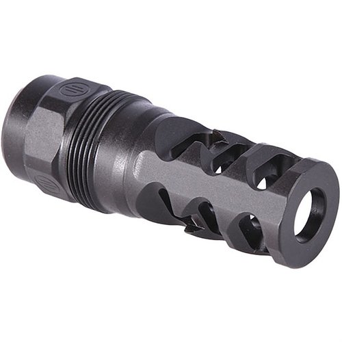FRC 308 kompensator reduserer rekyl og blits, gir raskere oppfølgingsskudd og bedre presisjon, perfekt for både tradisjonelle og tapered rifle løp.