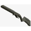 MAGPUL Hunter Lite justerbar kolbe for Ruger American er lett, ergonomisk, kompatibel med høyre/venstre, og har justerbar LOP og høyde på kinnstøtte.