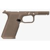 MAGPUL EHG RG9 grep for Ruger RXM gir forbedret grep, flared mag well for raske bytter, og universell rail for lys og lasere, laget av holdbar polymer.