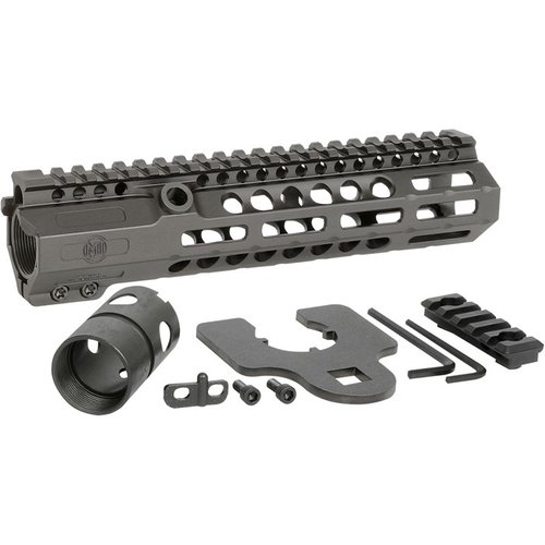 MIDWEST INDUSTRIES COMBAT RAIL HD M-LOK håndbeskyttere gir maksimal stivhet, minimal påvirkning ved NV-sikter og er laget av slitesterk 6061 aluminium.