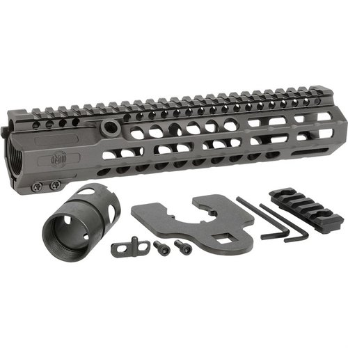 MIDWEST INDUSTRIES COMBAT RAIL HD M-LOK håndbeskyttelse for AR-15 gir maksimal stivhet, minimal påvirkning ved NV-sikte og er laget av slitesterk 6061 aluminium.