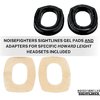 Oppgrader headsetet ditt med Noisefighters Sightlines gel øreputer, designet for komfort med briller, overlegen støyisolasjon og enkel montering.