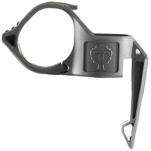 SwitchBack DF lommelykt ring med finger ring og kraftig pocket clip gir bedre grep, rask tilgang og ergonomi for både håndvåpen og langvåpen.