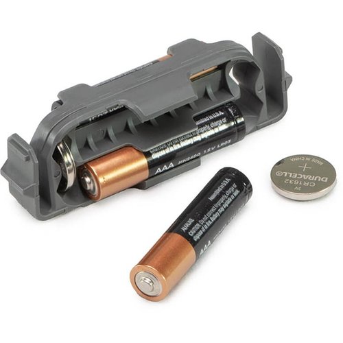 Modular Battery Insert Pak for CellVault-5M gir deg fleksibilitet til å lagre og bytte mellom forskjellige batterityper som AA, AAA, CR123 og 18650.