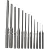 GRACE USA Steel Roll Pin Punch Set er laget av varmeherdet karbonstål, med presis design og knurling for bedre grep, ideell for sikker fjerning og installasjon av roll pins.