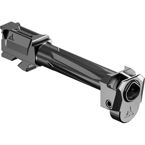 Radian Weapons AFTERBURNER + RAMJET gir uovertruffen rekylreduksjon og presisjon, enkel installasjon og rengjøring, og øker lengden på Glock G19 til G17.