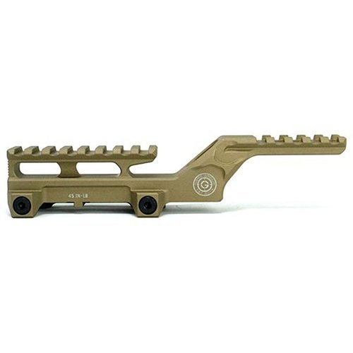 HYDRA V2 DUAL OPTIC MOUNT KIT gir en 2.91" Optic Centerline for raskere målidentifikasjon og bedre situasjonsforståelse, selv med utstyr.