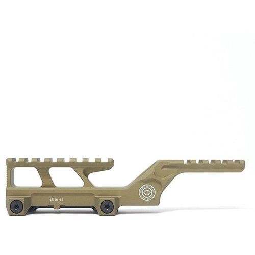 HYDRA V2 Dual Optic Mount gir raskere måletgjenkjenning med 2.91" Optic Centerline, forbedrer holdning og situasjonsbevissthet for bedre ytelse.