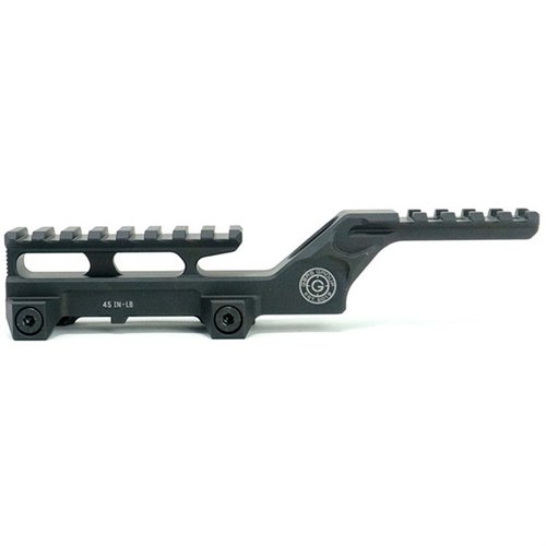 HYDRA V2 Dual Optic Mount for EOTECH® EXPS gir raskere målidentifikasjon, bedre holdning og økt situasjonsbevissthet, uansett utstyr.