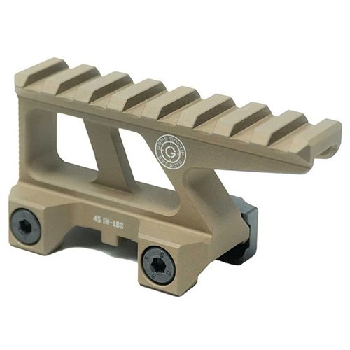 LERNA Optic Mount Kit for EOTECH® XPS gir en optimalisert siktelinje på 2,91", forbedrer situasjonsbevissthet og støtter en atletisk holdning.