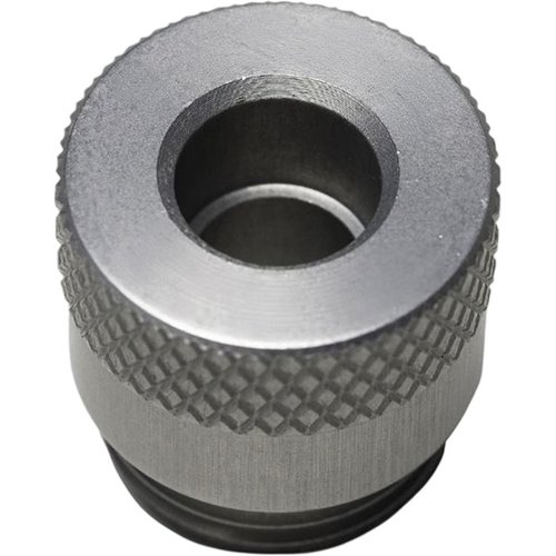 RCBS MatchMaster Funnel Adapter gir presis passform for pistolkalibre, sikrer sømløs og sølefri påfylling, og reduserer avfall for effektiv omlasting.