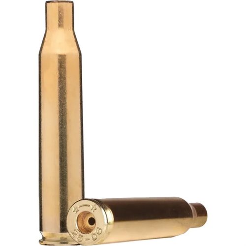 STARLINE 25-06 REMINGTON BRASS tilbyr enestående presisjon og balanse mellom kraft og rekyl, perfekt for langdistanse jakt på småvilt og hjort.