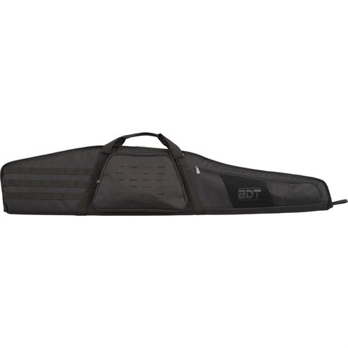 BULLDOG CASES 48" DELUXE SUPPRESSOR RIFLE CASE gir solid beskyttelse med varmebestandig lomme, full lengde polstring og praktiske lommer for tilbehør.