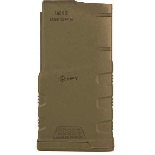 EXD 7.62X51 NATO magasinene tilbyr overlegen styrke, holdbarhet og enkel ammo-kontroll, laget av militærgrad copolymer for ekstreme forhold.
