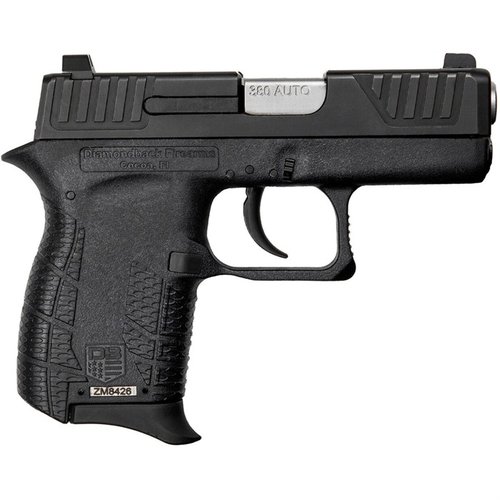 Oppdag Diamondback DB380, en kompakt og lett pistol med høy presisjon, pålitelig sikkerhet og redusert rekyl for diskret selvforsvar.