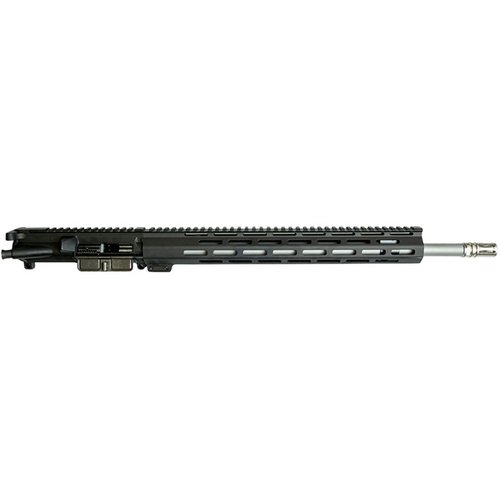 ONE HORSE 6MM ARC 18" komplett upper receiver med HBAR-løp gir presisjon og pålitelighet for langdistanseskyting og jakt med M-Lok håndguard.