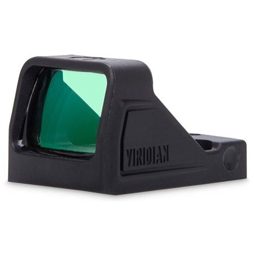 VIRIDIAN RFX11 1X16 er en lettvekts 3 MOA grønn dot refleks sikte med automatisk lyskontroll, 30.000 timers batterilevetid og IPX4 beskyttelse.
