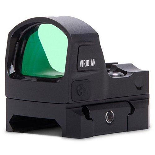 VIRIDIAN RFX15 1X17 Micro Green Dot Reflex Sight er lett, vanntett, med 30,000+ timers batterilevetid, og perfekt for subkompakte pistoler.