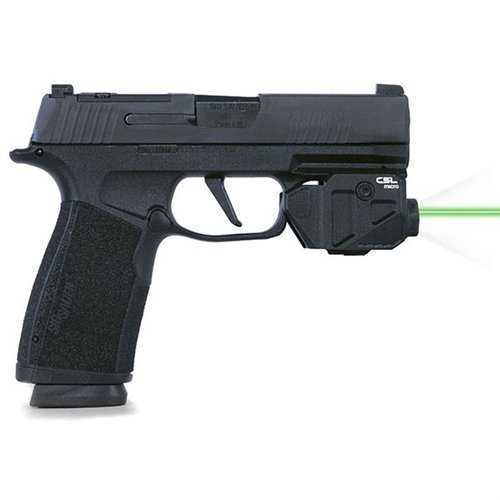 C5L Micro kombinerer 550 lumen lys og grønn laser med INSTANT-ON teknologi, SAFECharge system og en sikker passform for optimal ytelse og pålitelighet.