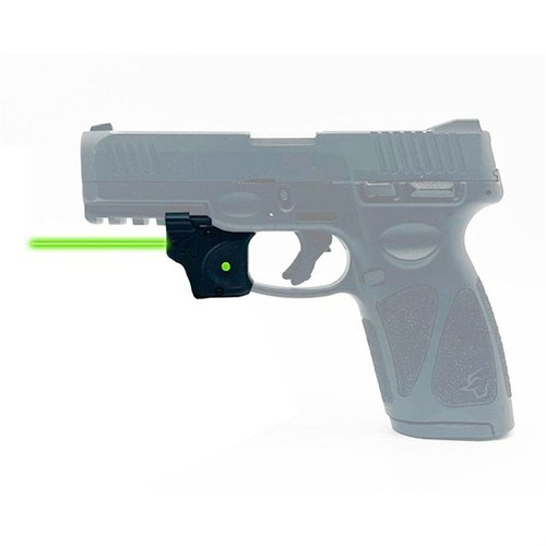 VIRIDIAN E SERIES™ grønn laser sikte for Taurus G2C/G3/G3C/PT111, enkel montering, ambidekster knapp, 100 yards rekkevidde i dagslys, 2 miles om natten.