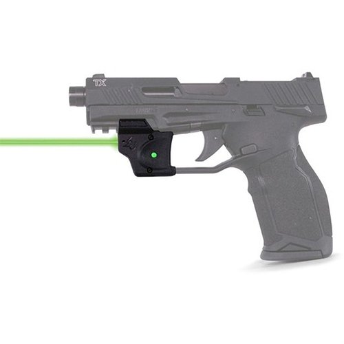 Viridian E SERIES™ grønn laser sikte for Taurus TX22 Compact gir enkel montering, 100 yards rekkevidde i dagslys, og lang batterilevetid for rask måltakning.