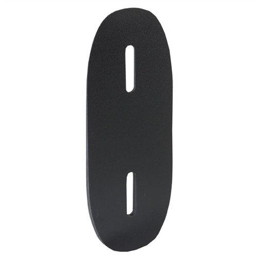 RIFLE PITCH SPACER fra KICK-EEZ justerer stockens passform uten å kutte. Tapered design gir justerbar pitch vinkel og passer de fleste hullavstander.