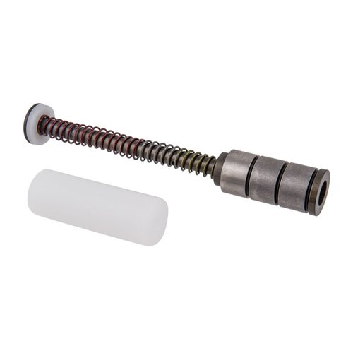 Gen 2 Silent Captured Spring gir bedre ytelse med redusert friksjon og støy, passer til både AR-15 og AR-10, og inkluderer spacer for enkel installasjon.