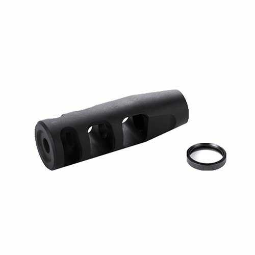 3-PORT COMPENSATOR 22 CALIBER gir ekstremt balansert og nøytral avfyring, reduserer rekyl og gir raskere oppfølging med minimal muzzlerise.