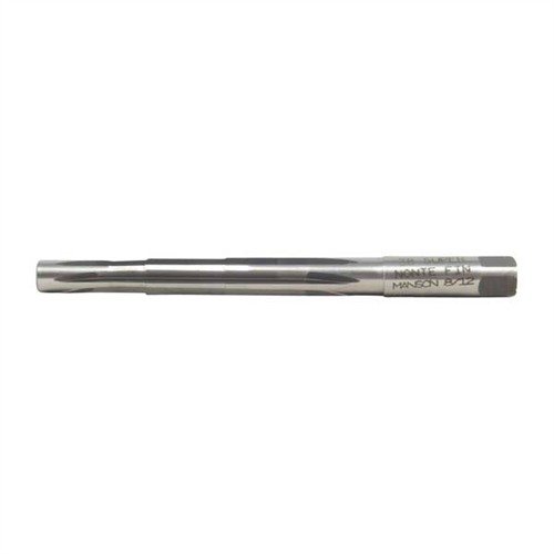 .38 Super Nonte finishereamer fra Manson Precision gir presise kammer med høy kvalitet, laget av M7 stål, ideell for tilpassede prosjekter og nøyaktighet.