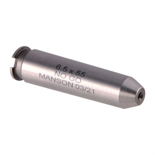 Manson Precision Rimless Cartridge Headspace Gauge gir trygghet ved nøyaktig måling av headspace, laget av herdet stål for holdbarhet og presisjon.