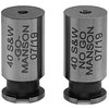Manson Precision Rimmed Cartridge Headspace Gauge gir presis måling av hylser, er laget av M7 high-speed steel for langvarig holdbarhet og sikkerhet.