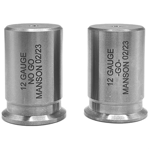 Manson Precision Rimmed Cartridge Headspace Gauge gir presis måling av hodeplass, er laget av M7 high-speed steel for holdbarhet og nøyaktighet.