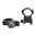 NIGHTFORCE 30MM EXTREME 1.5" 4 SCREW ULTRALIGHT RINGS