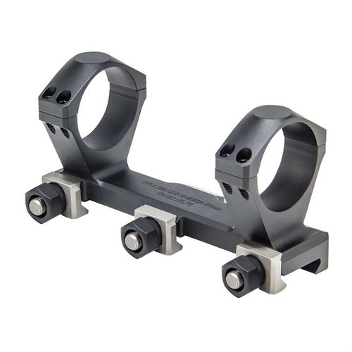 Nightforce X-Treme Duty Ultralite 1-Piece MagMount gir ekstra beskyttelse mot rekyl, veier halvparten av stål og tar mindre plass på Picatinny-skinner.