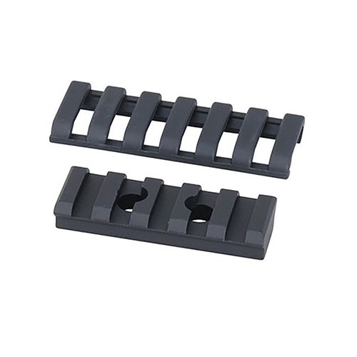 Lettvekts aluminiumsmontasje for AR-15 håndtak, gir rask og solid montering av lys, grep, bipoder og stativ uten å fjerne varmebeskyttelsen.
