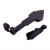 MARBLE ARMS RIFLE DOVETAIL #63H FLAT TOP SHORT SHANK REAR SIGHT BLACK